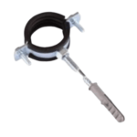 pipe hanger with lining