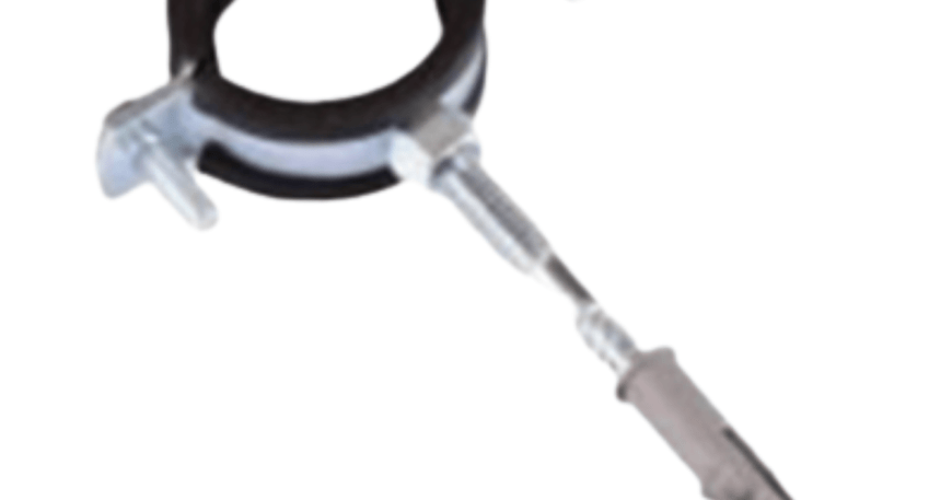 pipe hanger with lining